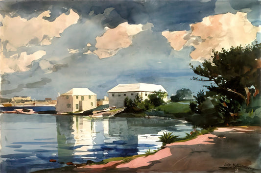 Winslow Homer Home: The Domestic Spaces That Shaped an American Master - SALT KETTLE BERMUDA by Winslow Homer