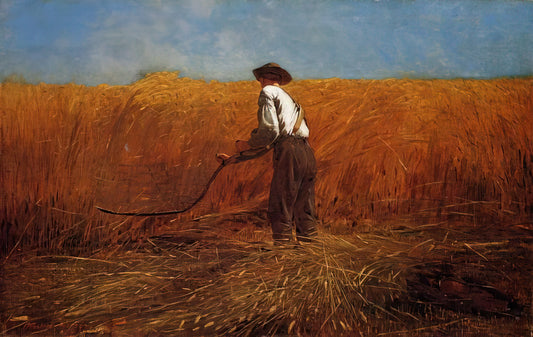 Winslow Homer Paintings: The American Master of Realism and the Sea - THE VETERAN IN A NEW FIELD by Winslow Homer