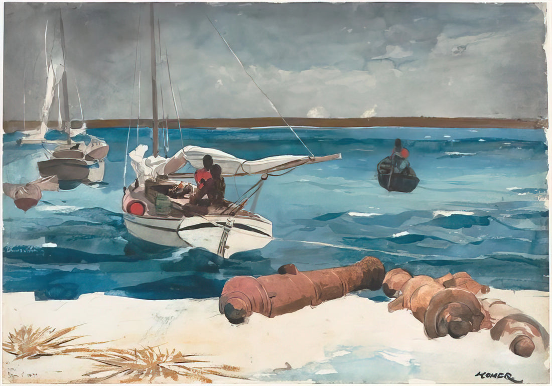 Winslow Homer Prints & Posters: A Collector's Guide to the American Master's Iconic Works - NASSAU 1899 by Winslow Homer