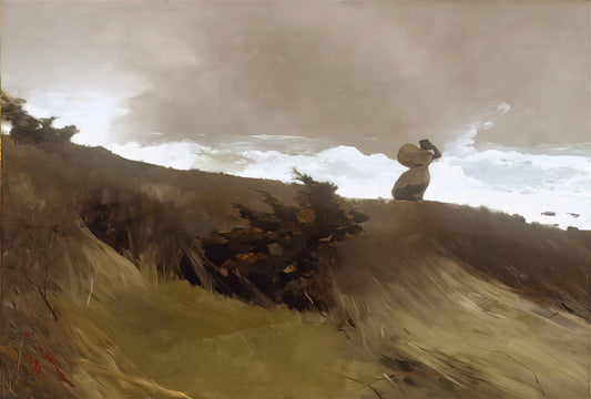 Winslow Homer: Where Are the Boats? Exploring the Maritime Master's Nautical Vision - THE WEST WIND by Winslow Homer