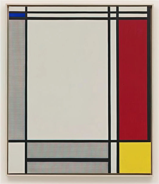 Works by Roy Lichtenstein: The Definitive Guide to His Iconic Pop Art Legacy - NON OBJECTIVE I 1964 by Roy Lichtenstein