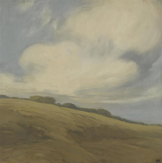 Xavier Martinez Reproduction: A Guide to Collecting and Displaying the California Tonalist's Work - Clouds over a California hillside - Tonalism by Xavier Martinez