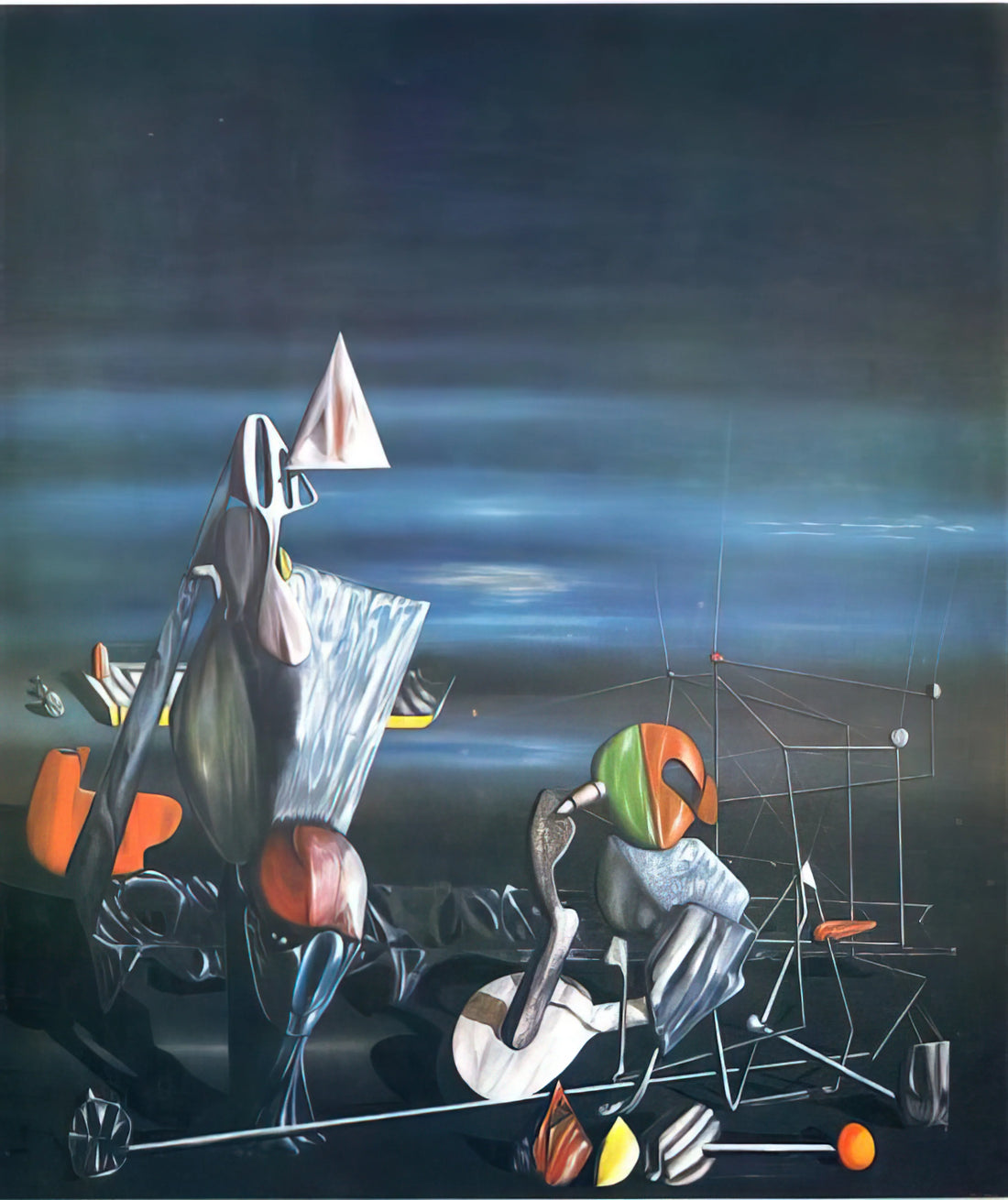 Yves Tanguy Posters: Exploring the Surrealist's Dreamlike Landscapes Through Fine Art Prints - Slowly Toward The North by Yves Tanguy