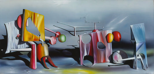 Yves Tanguy at MoMA: Exploring the Surrealist's Dreamscapes in Museum Collections - Reply to Red by Yves Tanguy