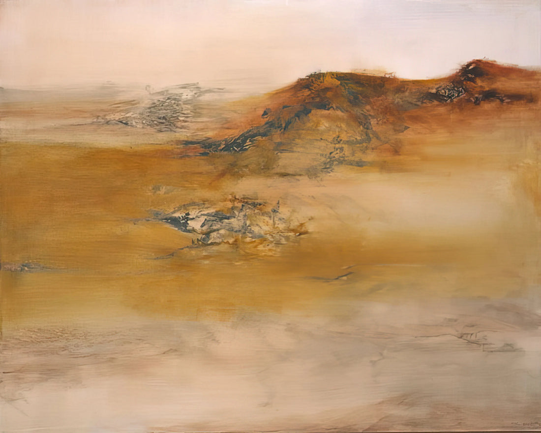 Zao Wou-Ki Art: A Journey Through Abstraction and Cultural Synthesis - 19 10 2001 2001 by Zao Wou-Ki