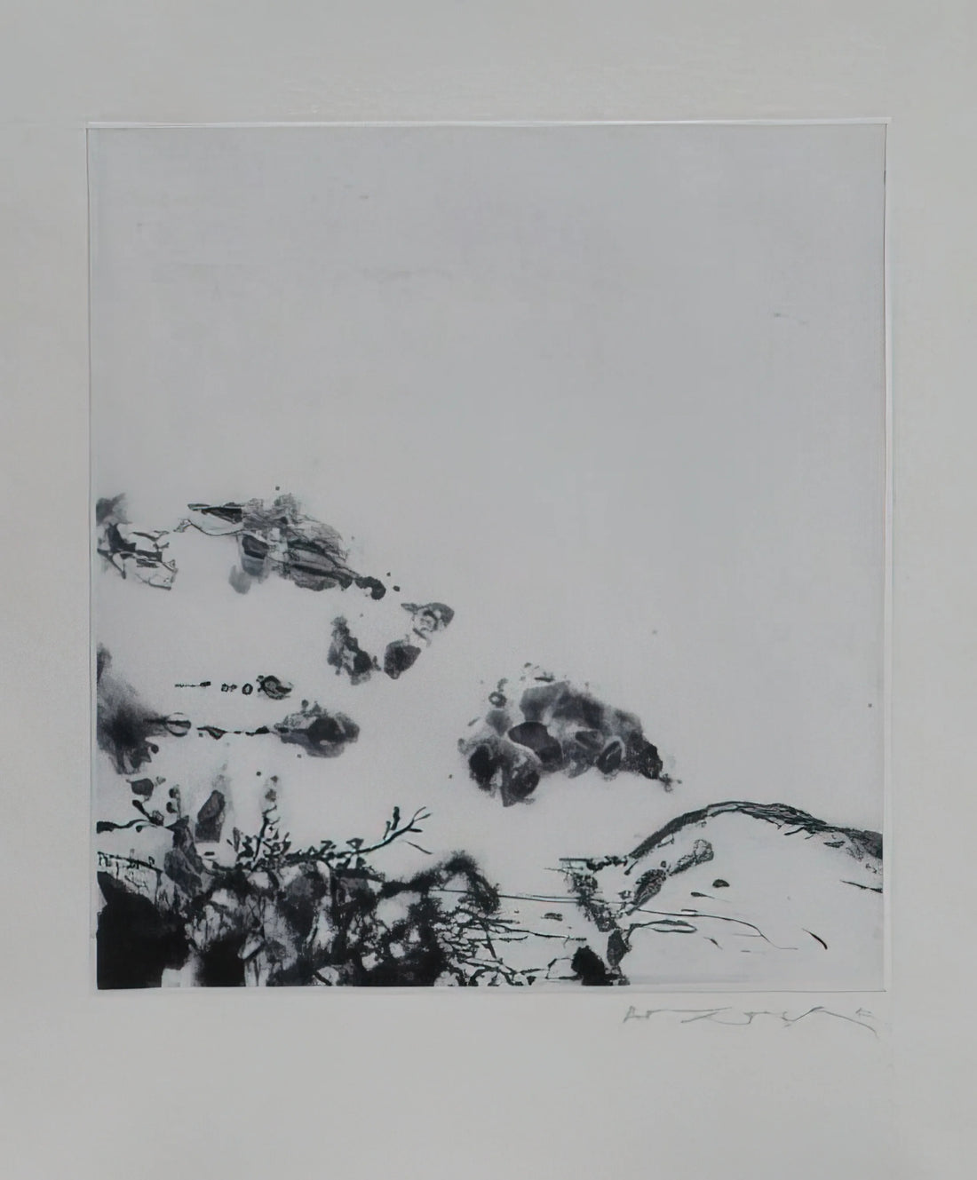 Zao Wou-Ki: The Master of Lyrical Abstraction Between East and West - ANNONCIATION AND MOMENTS 383 1994 by Zao Wou-Ki