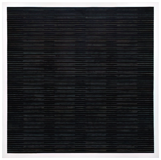 Was macht Agnes Martins "Happy Holiday" zu einem Meisterwerk der abstrakten Kunst?