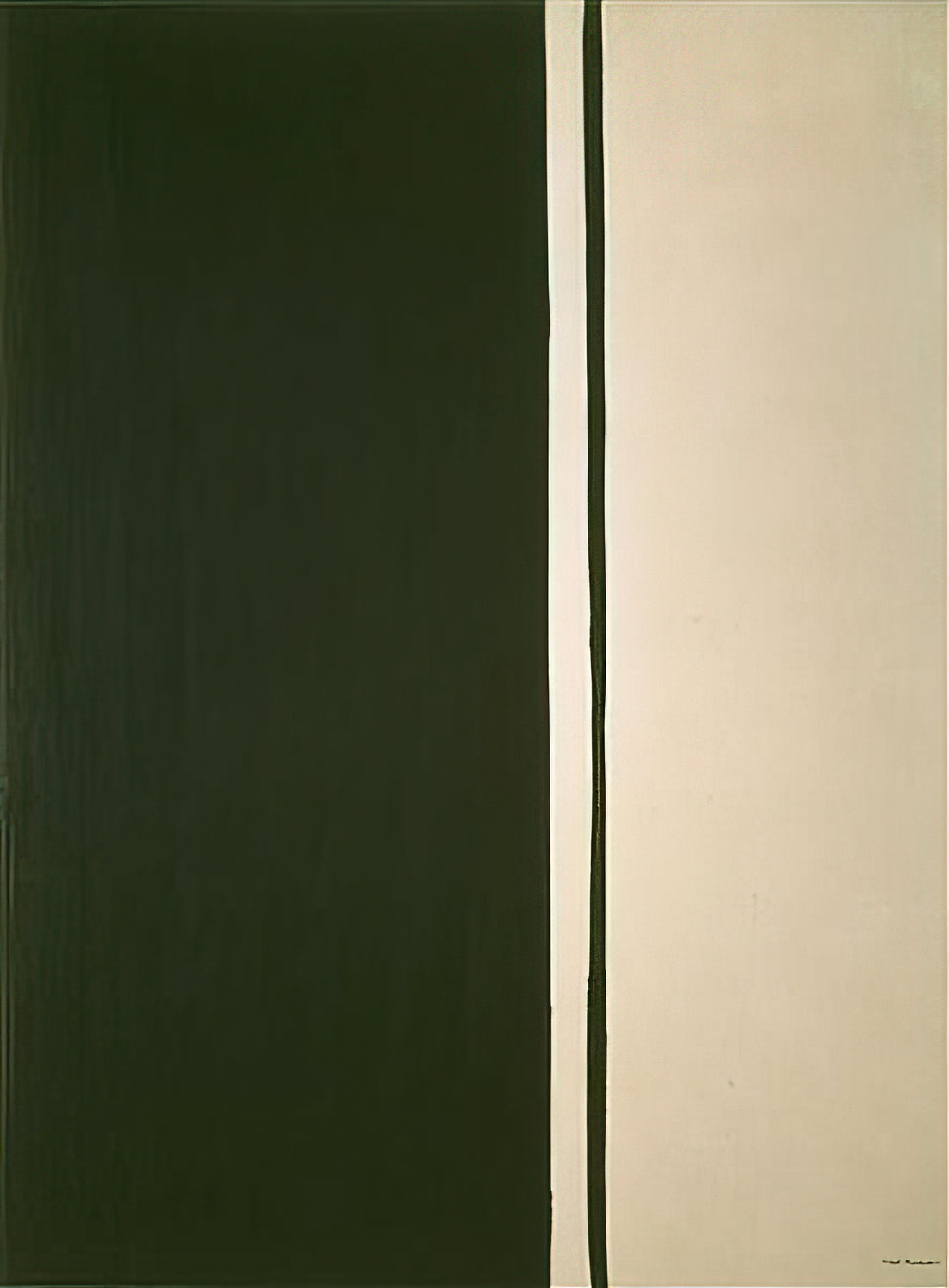 What Is Barnett Newman’s Black Fire I? A Masterpiece of Abstract Expressionism Explained