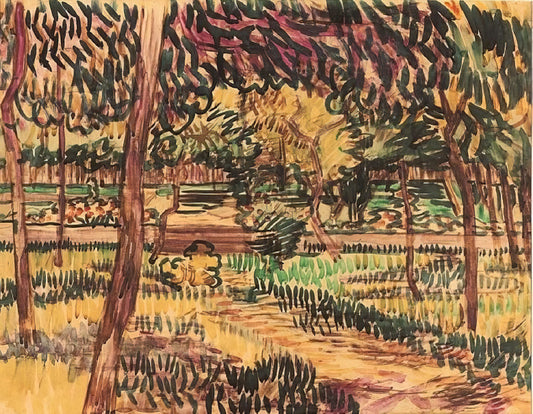 Wie analysiert man ein Gemälde von Vincent van Gogh?