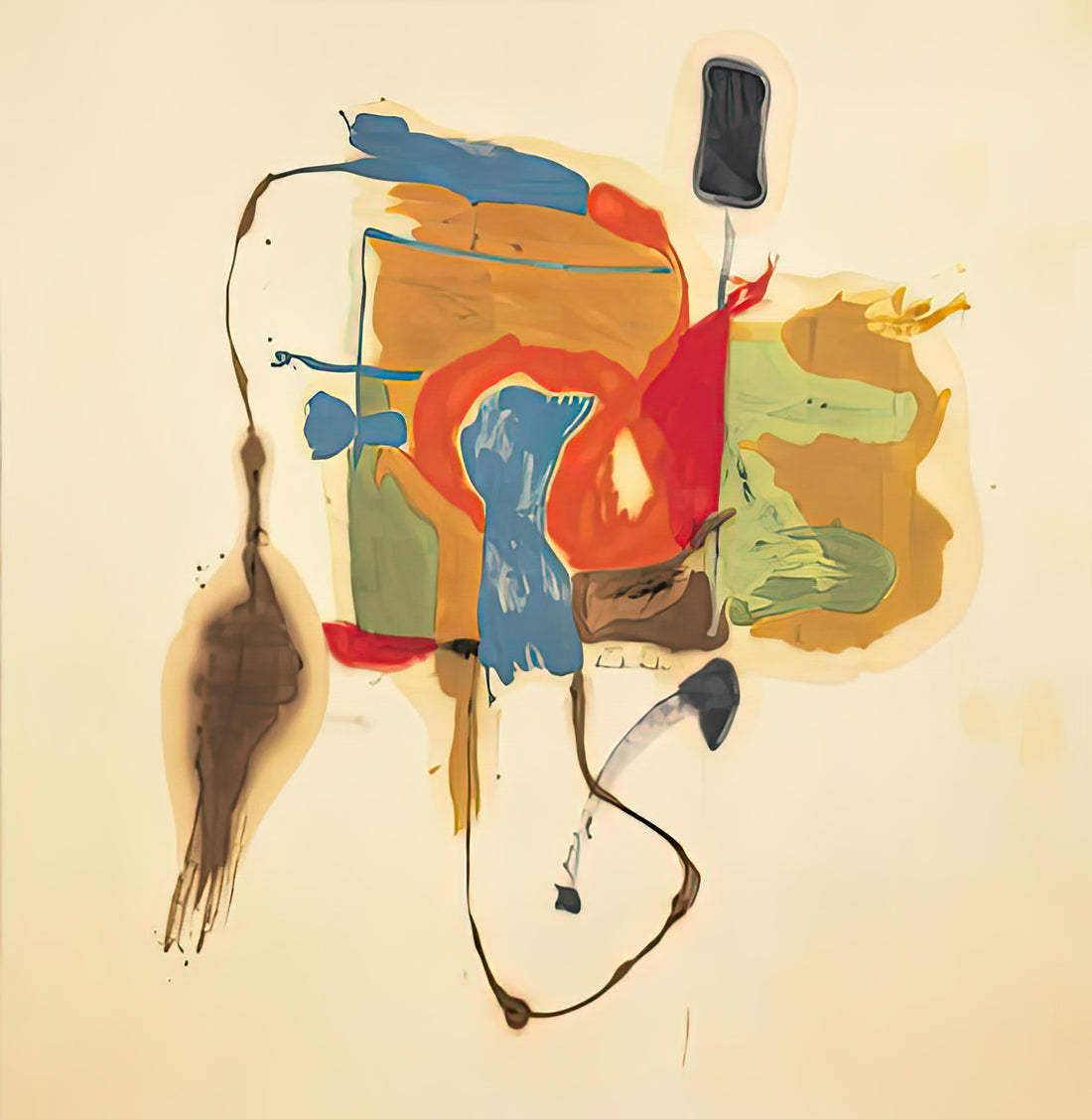 What Is 'Blue Form in a Scene' and Why Helen Frankenthaler’s Masterpiece Captivates Collectors?