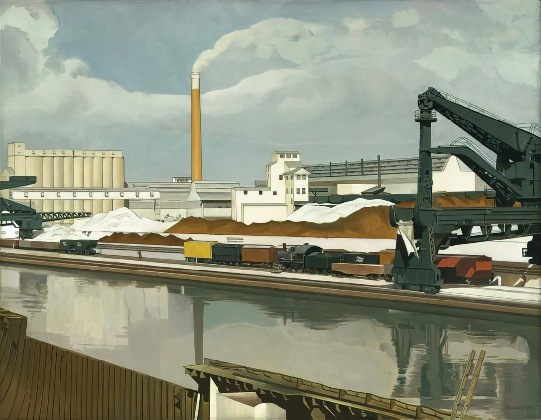 What Makes Charles Sheeler’s *Classic Landscape* (1931) a Masterpiece of Precisionism?