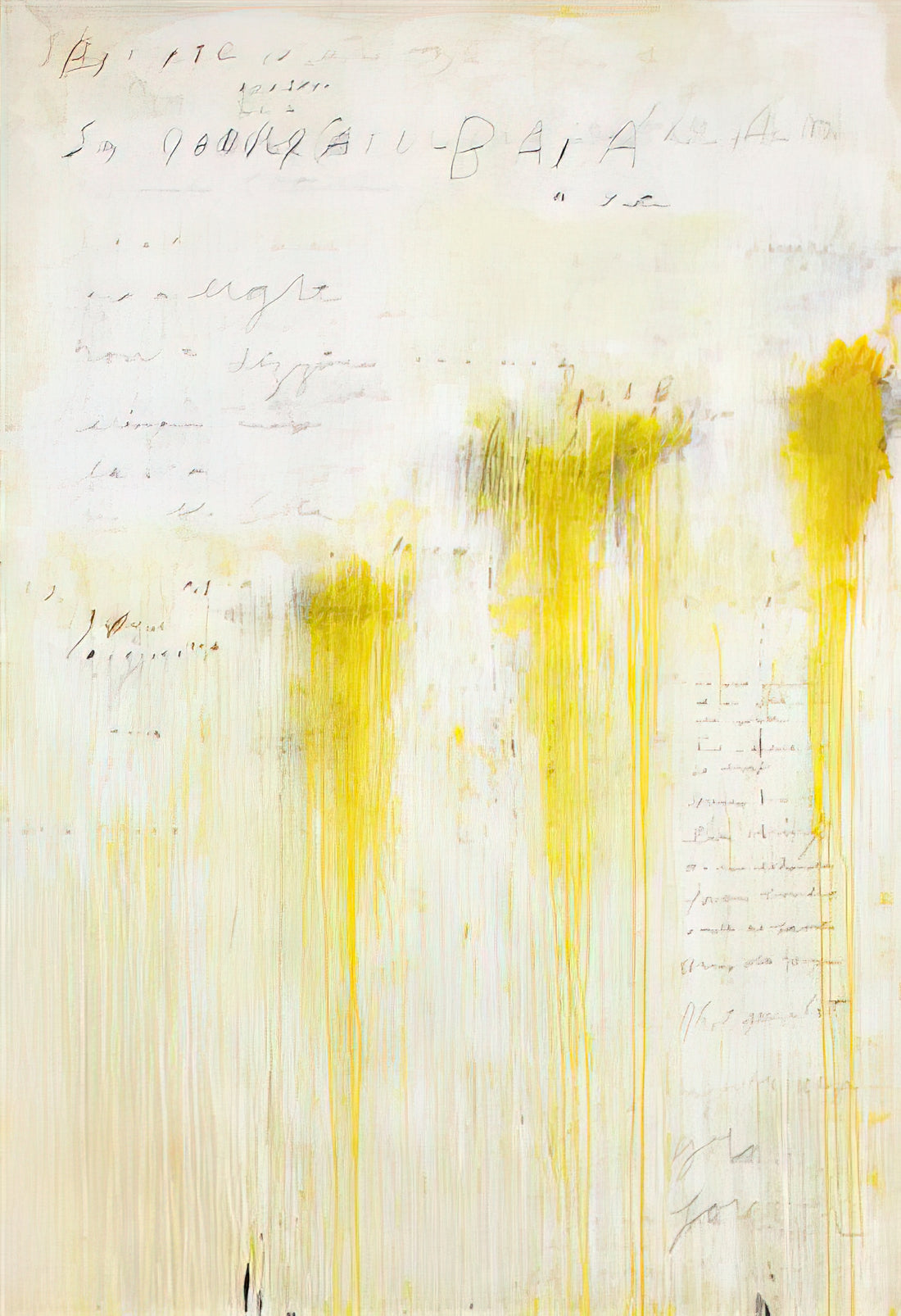 What Defines Cy Twombly’s *The Four Seasons*? A Masterpiece of Abstract Expressionism