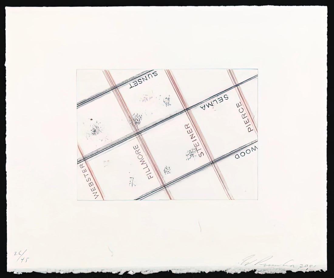 Edward Ruscha's <em>Some Los Angeles Apartments</em>: A Dispassionate Chronicle of Urbanity - PIERCE FROM LOS FRANCISCO SAN ANGELES PORTFOLIO by Edward Ruscha