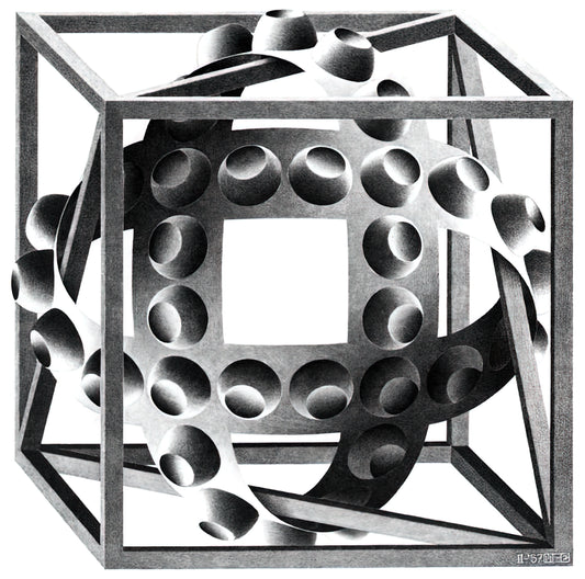 What Makes M.C. Escher’s Impossible Cube a Masterpiece of Perceptual Art?