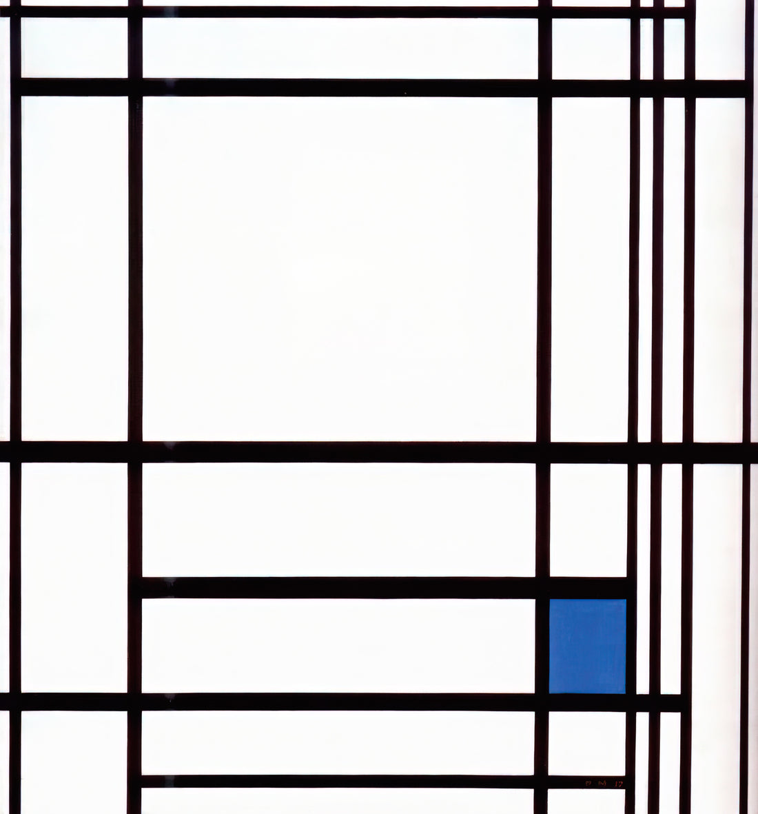 Wie hat sich Piet Mondrians Kunst im Laufe der Jahre entwickelt?