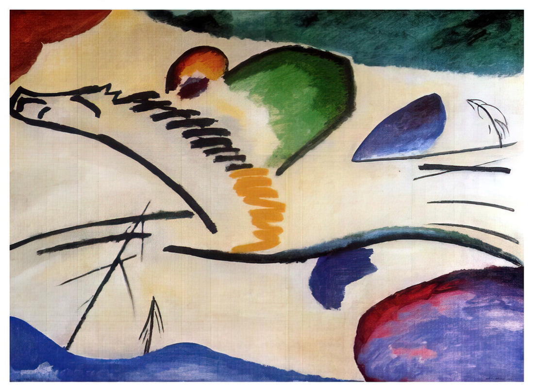 Wer war Gabriele Münter und wie beeinflusste sie Wassily Kandinsky?