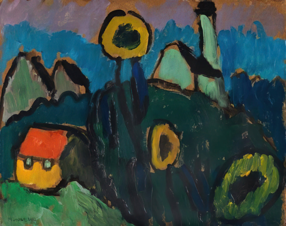 Gabriele Münter Winterlandschaft: Eine Analyse ihrer winterlichen Meisterwerke