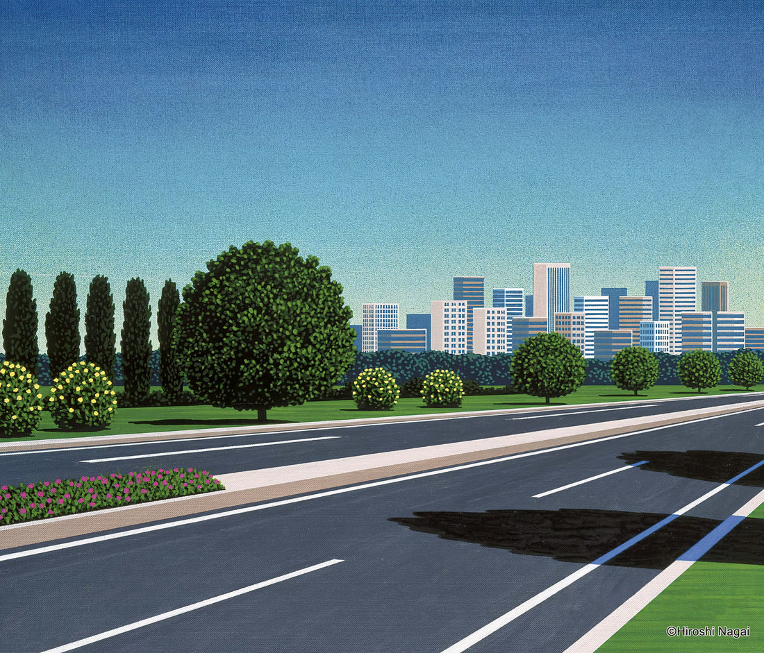 What Defines Hiroshi Nagai’s City Pop Aesthetic in Modern Art Prints?