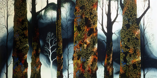 What Makes Eyvind Earle’s Trees So Iconic in Modern Art Prints?