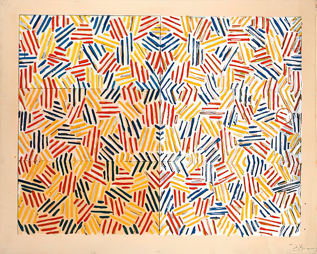 What Makes Jasper Johns’ *Corpse and Mirror II* a Masterpiece of Modern Art?