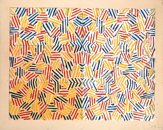 What Makes Jasper Johns’ *Corpse and Mirror II* a Masterpiece of Modern Art?