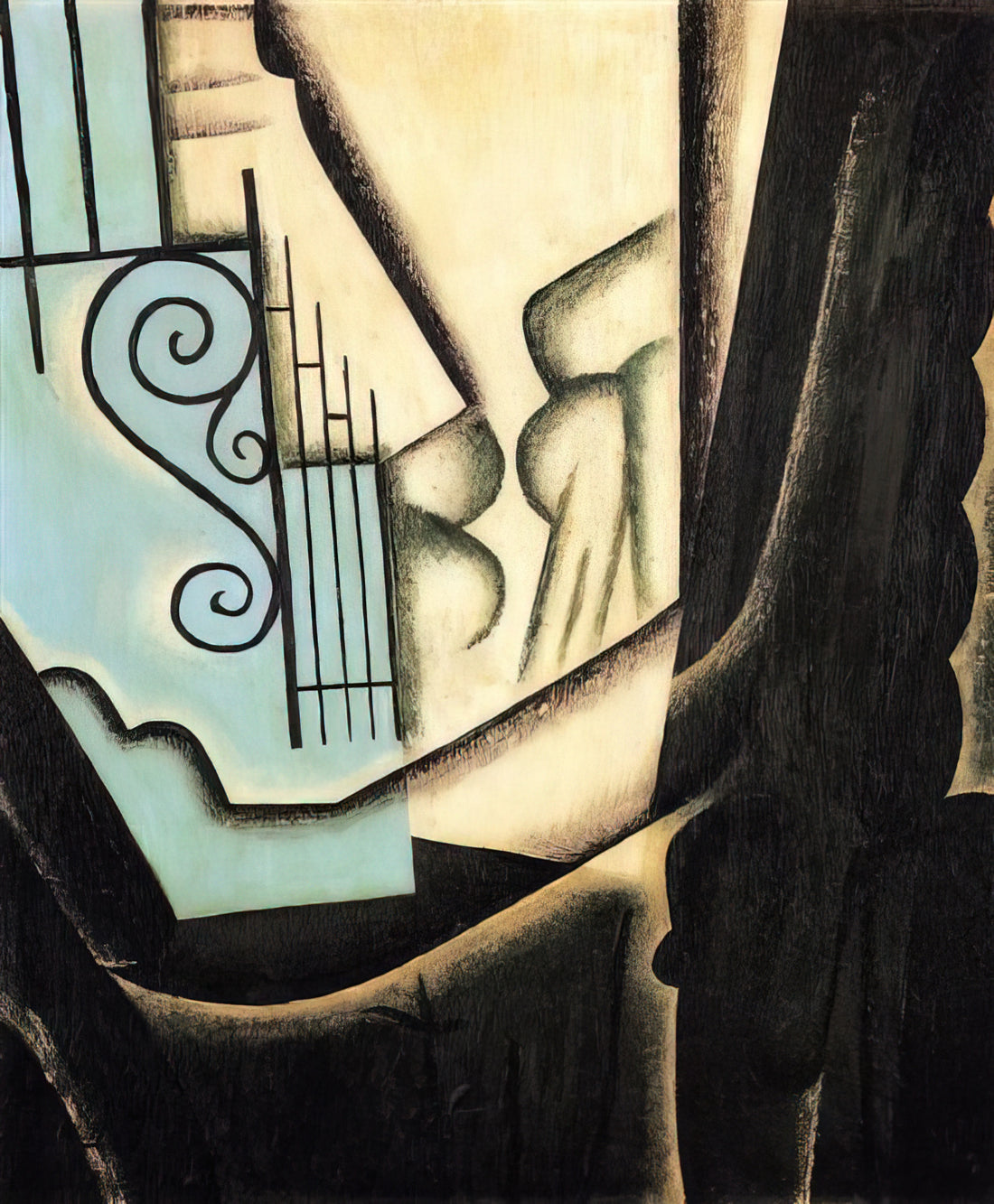 Was macht Juan Gris' "Der Kaffeesack" zu einem Meisterwerk des Kubismus?