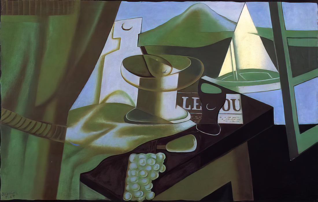 Wer ist die Frau mit dem Korb von Juan Gris?