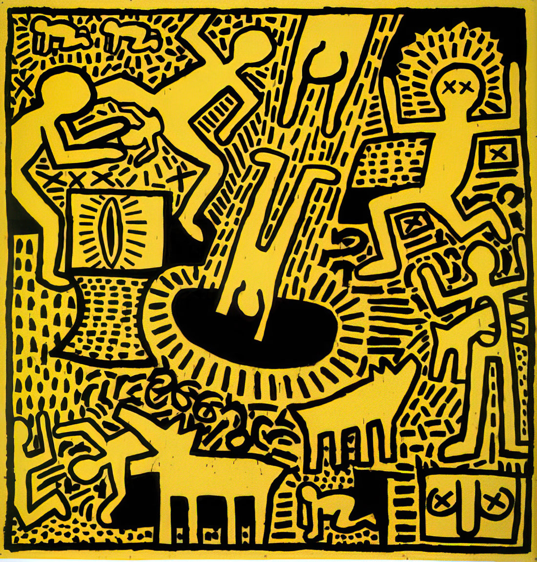 Wie kann man eine Unterrichtseinheit über Keith Haring gestalten?