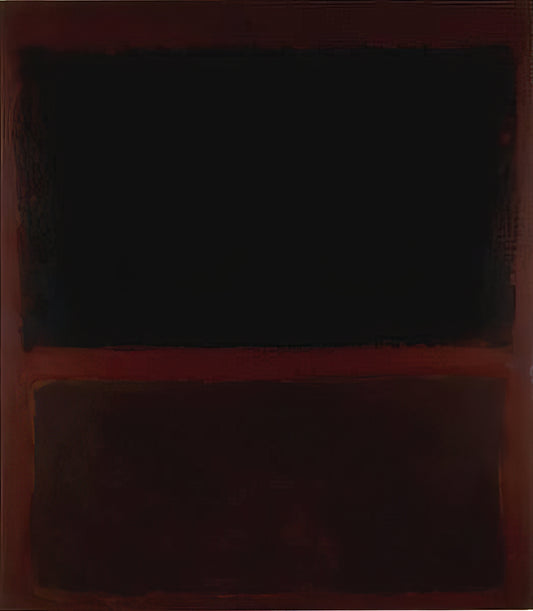 What Makes Mark Rothko’s 'Black on Dark Sienna on Purple' a Masterpiece of Abstract Expressionism?