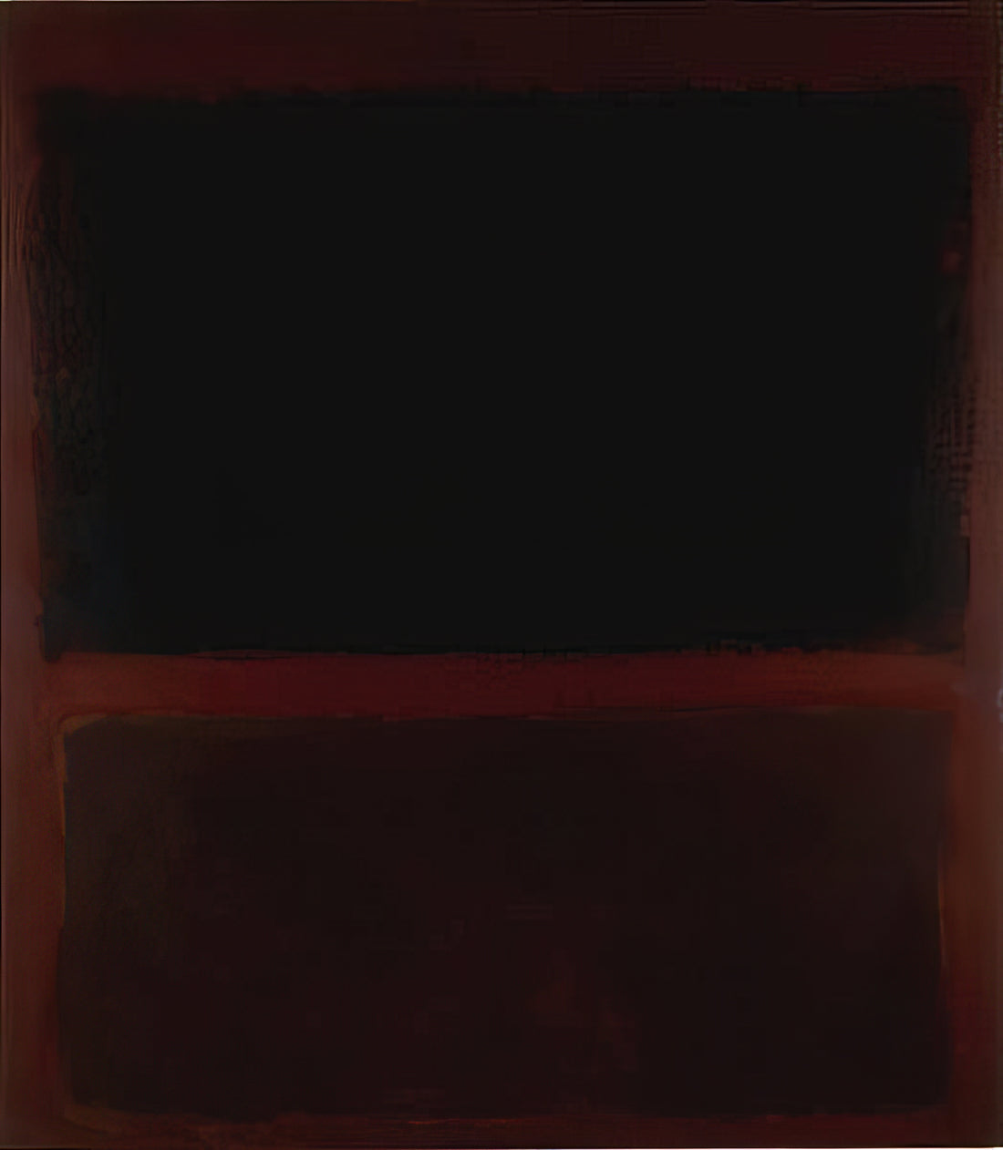 What Does Mark Rothko’s Black on Dark Sienna on Purple Reveal About His Late Masterpieces?