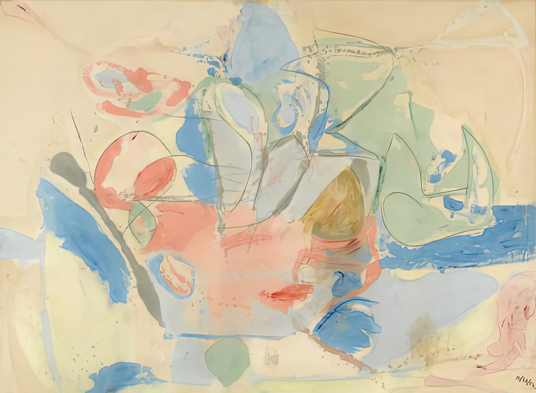 What Does Helen Frankenthaler’s 'Mountains and Sea' Reveal About Her Revolutionary Approach to Color and Form?
