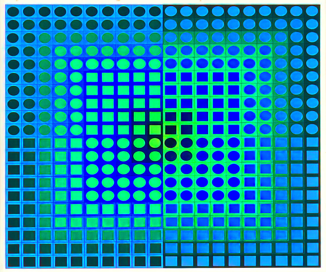 Was ist Op-Art von Victor Vasarely und warum ist sie so bedeutend?