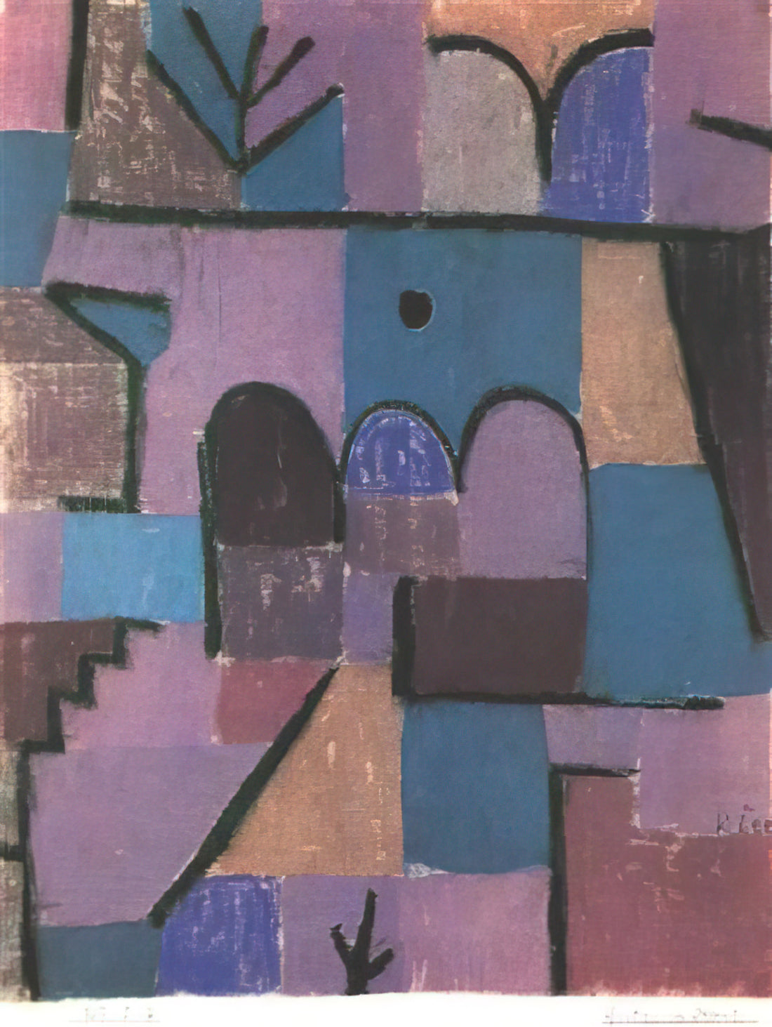 Was macht Paul Klees "Seiltänzer" von 1923 zu einem Meisterwerk der modernen Kunst?