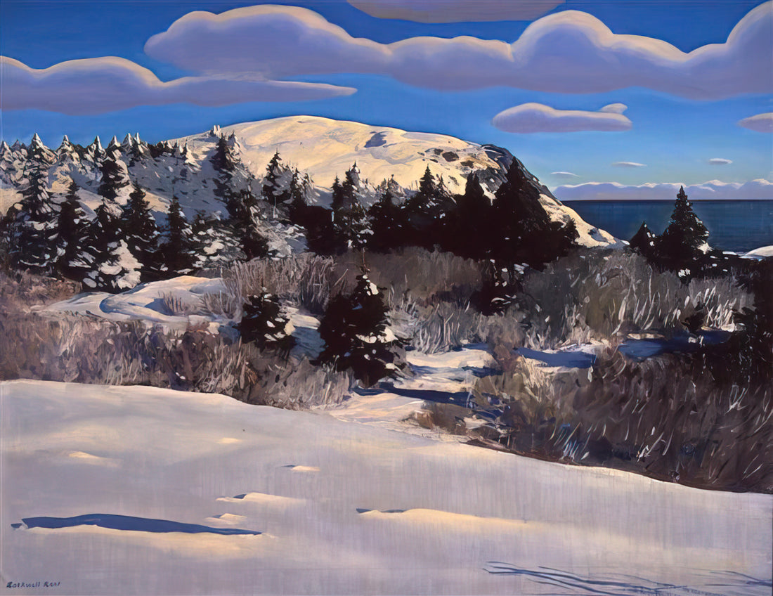 Rockwell Kents "Moonlight Winter": Ein Meisterwerk der amerikanischen Landschaftsmalerei