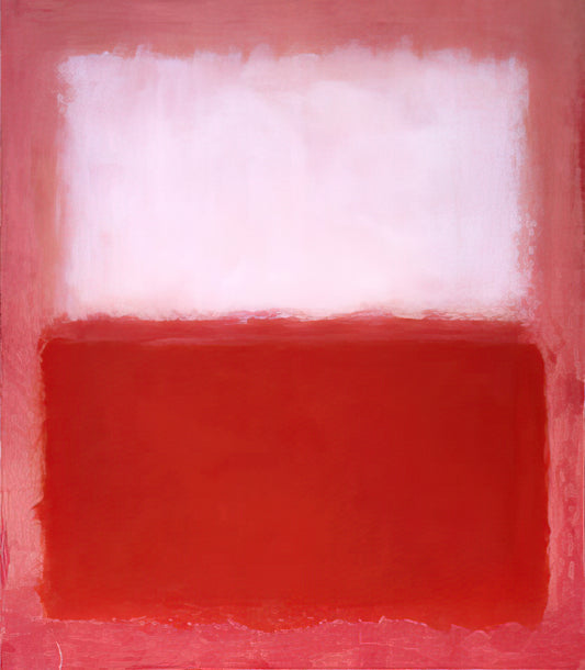 What Does Mark Rothko’s White Over Red Reveal About His Emotional Landscape?