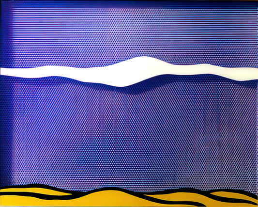 Roy Lichtenstein Stoff: Wie man Pop-Art in die Inneneinrichtung integriert