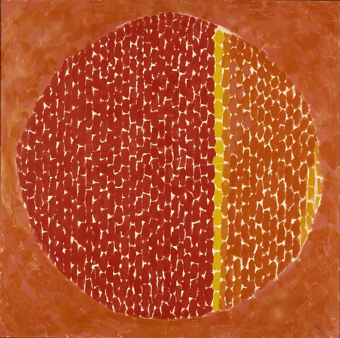 Why Alma Thomas’s 'Snoopy Sees Earth Wrapped in Sunset' Captivates Collectors and Decorators Alike