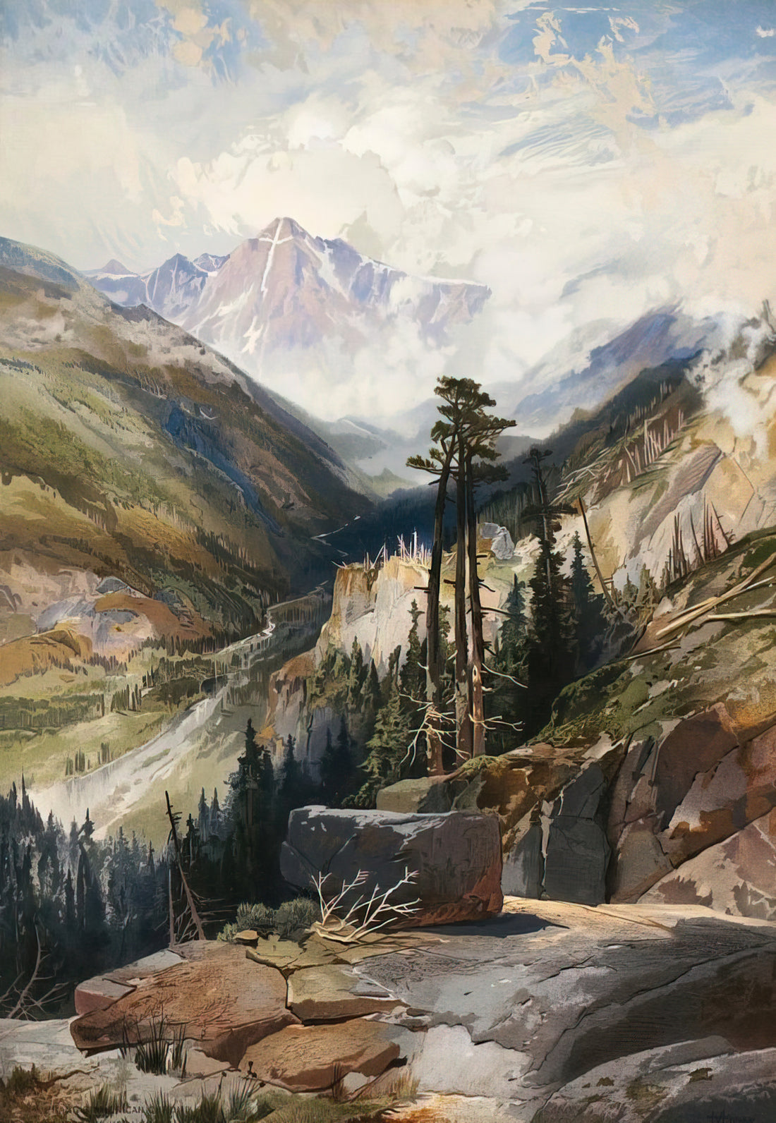 What Is the Story Behind Thomas Moran’s 'Mount of the Holy Cross'?