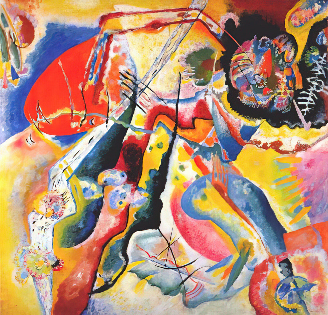 Was macht Wassily Kandinskys 'Klänge' zu einem Meisterwerk der abstrakten Kunst?