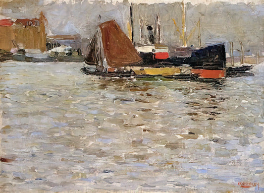 Was macht Wassily Kandinskys "Weiches Hart" zu einem Meisterwerk der abstrakten Kunst?