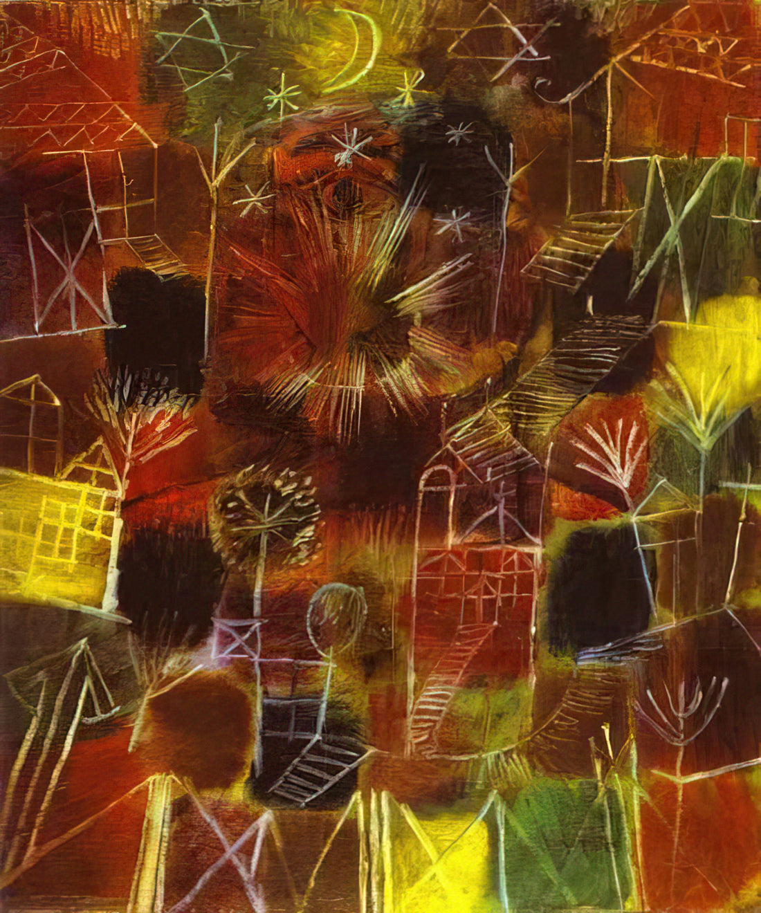 Paul Klees Winter: Eine Analyse seiner winterlichen Kunstwerke