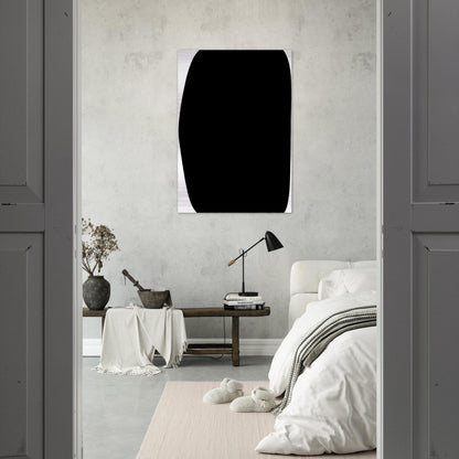 Black Ripe - Ellsworth Kelly Brushed Aluminum Print - 70x100 cm / 28x40 inches | Ellsworth Kelly Aluminum Print | Ellsworth Kelly Prints