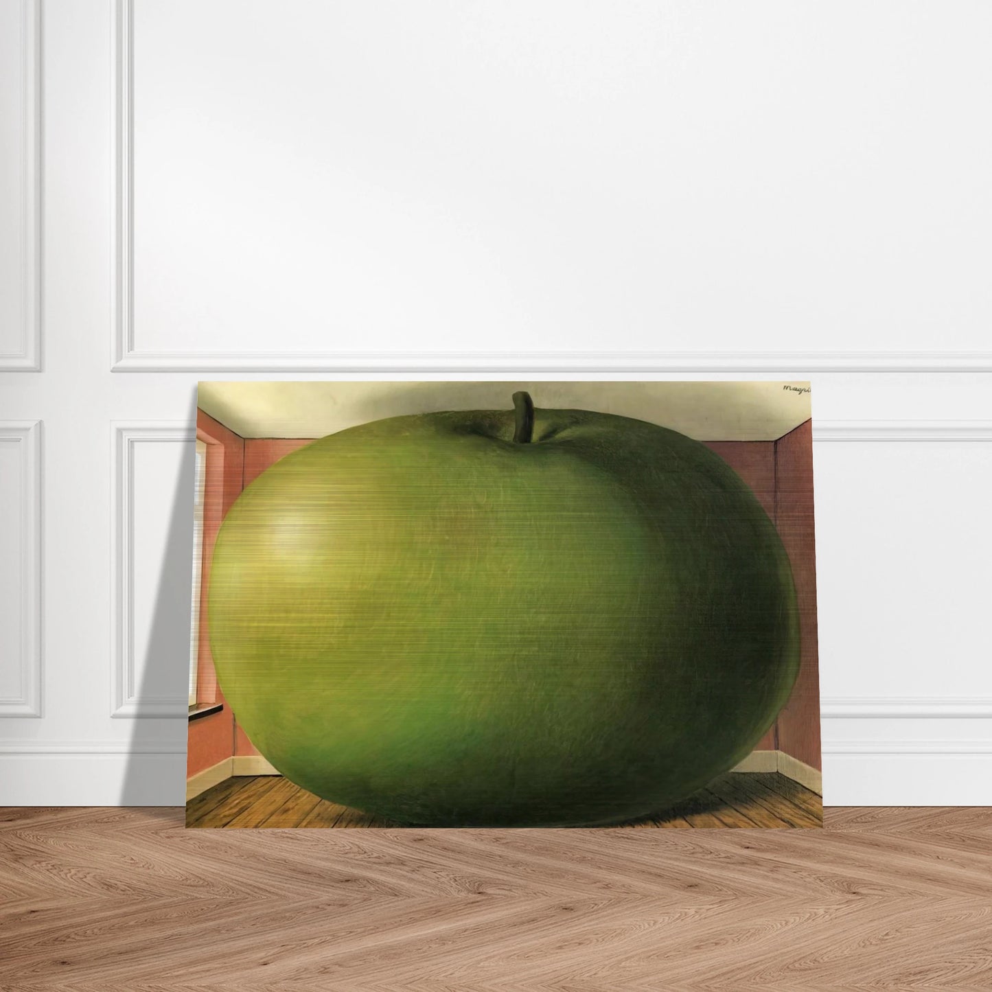 THE LISTENING ROOM 1952 - Rene Magritte Brushed Aluminum Print - 70x100 cm / 28x40 inches | Rene Magritte Aluminum Print | Rene Magritte Prints