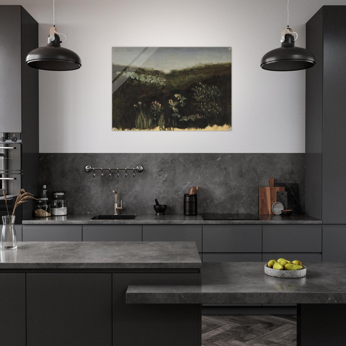 Sunflowers. Crimea - Arkhyp Kuindzhi Acrylic Print - 70x100 cm / 28x40″ inches