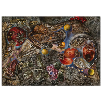 4531 728230 - Ivan Albright Brushed Aluminum Print - 70x100 cm / 28x40 inches | Ivan Albright Aluminum Print | Ivan Albright Prints
