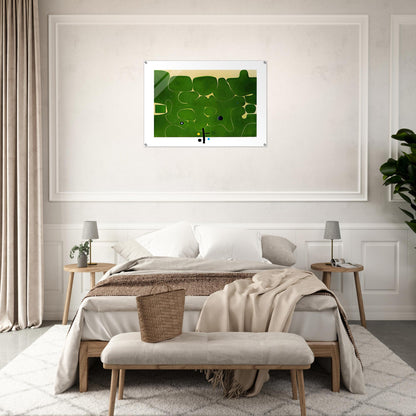 IL LABIRINTO DELLA PSICHE 1986 - Victor Pasmore Acrylic Print - 70x100 cm / 28x40″ inches
