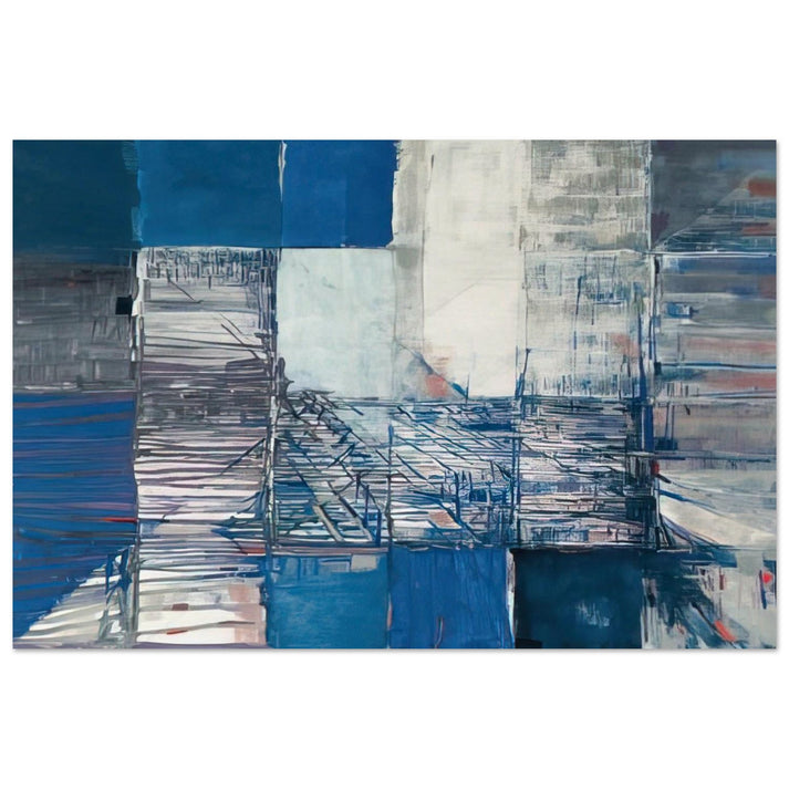 Dislocation du labyrinthe - Tachisme - Maria Helena Vieira da Silva Art Prints - 100x150 cm / 40x60″ inches | Maria Helena Vieira da Silva Poster | Maria Helena Vieira da Silva Prints