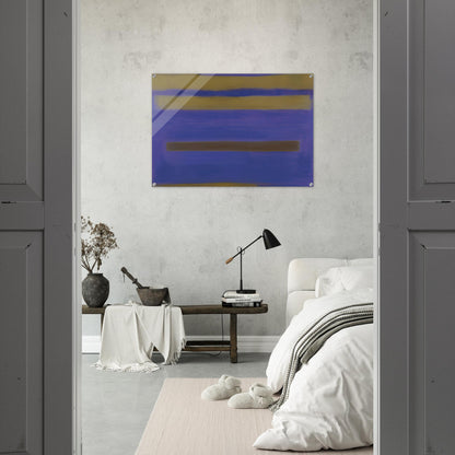 UNTITLED 1980 1 - Esteban Vicente Acrylic Print - 70x100 cm / 28x40″ inches