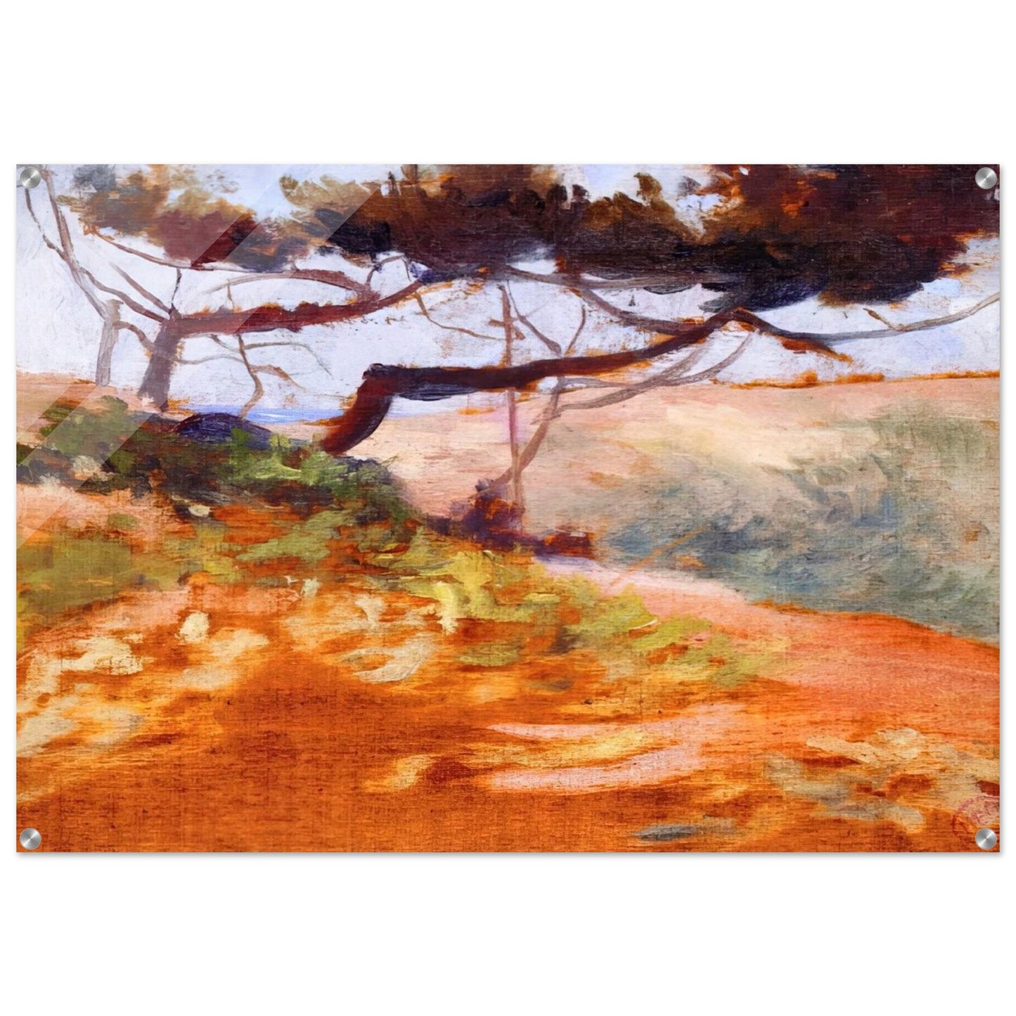 The Bay of Cavalieri - Henri-Edmond Cross Acrylic Print - 70x100 cm / 28x40″ inches