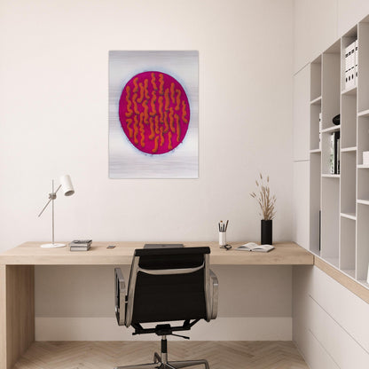 Untitled Sunset Series 32  - 1965 - John Altoon Brushed Aluminum Print - 70x100 cm / 28x40 inches | John Altoon Aluminum Print | John Altoon Prints